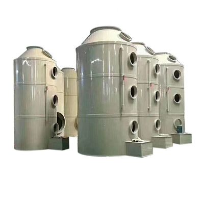 工業廃棄物ガス処理設備 硫化脱却 Pp 酸霧噴霧 吸収器 スクルーバー 噴霧塔