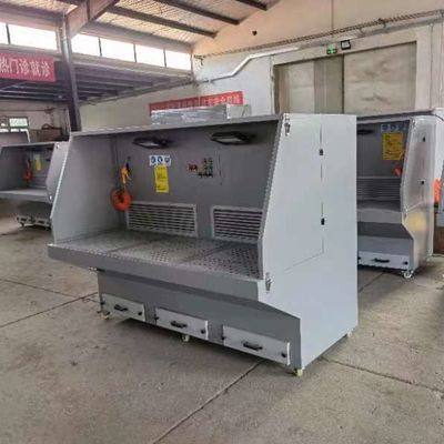 移動家具 ワークショップ 粉末収集機 磨き下流テーブル