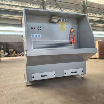 高品質のダウンドラフトテーブル 産業用磨き粉塵収集機 モーターダウンドラフトテーブル金属磨き